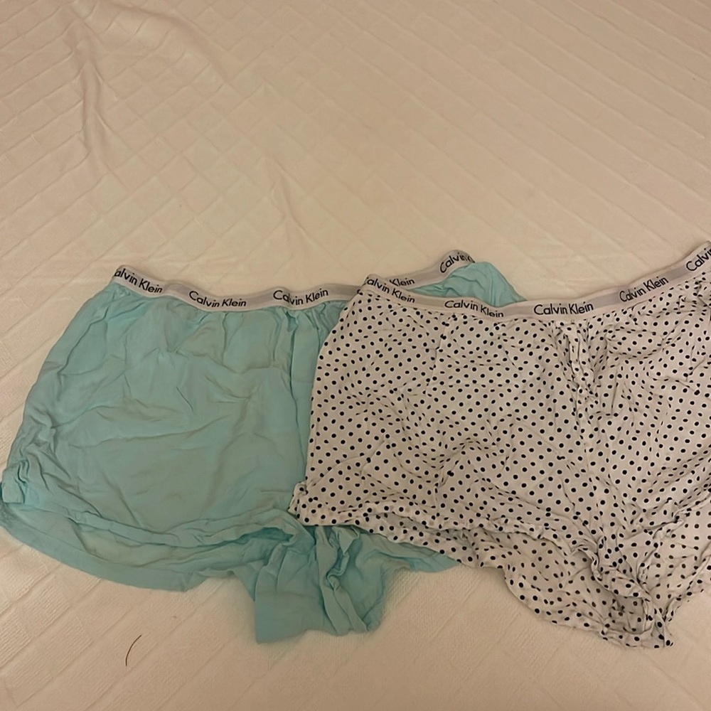 Calvin Klein boxer sleep shorts